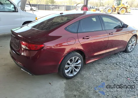 2015 Chrysler 200 S from USA, damaged, VIN 1C3CCCBB1FN585191